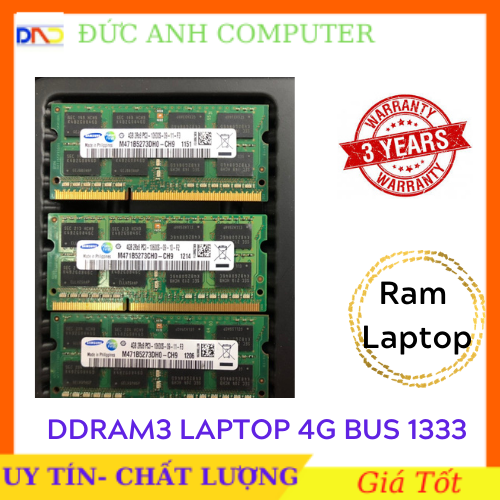Ram laptop ram laptop DDR3 4g bus 1333 mới bảo hành 3 năm – siêu chất lượng sản phẩm tốt chất lượng cao cam kết hàng giống mô tả