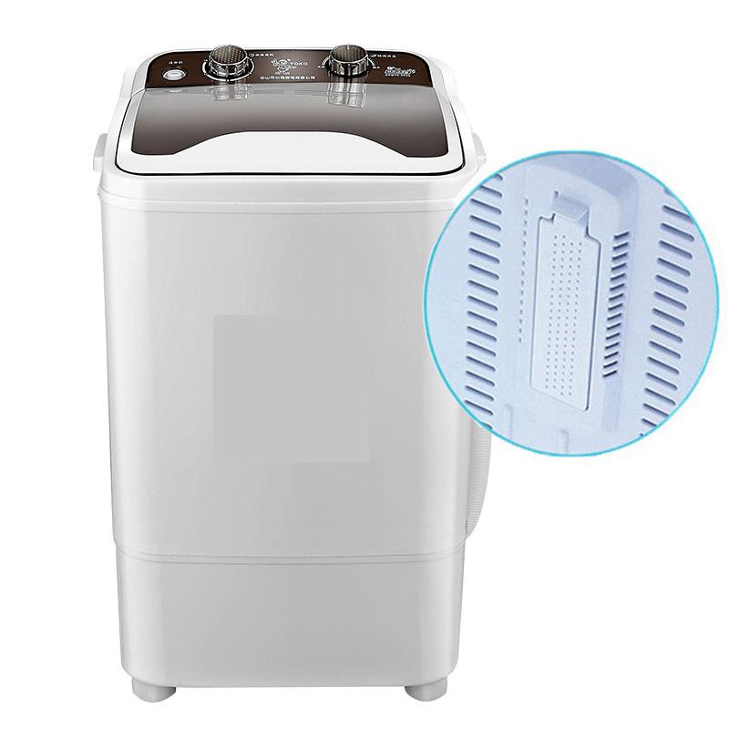 [HCM]Máy giặt 7kg bán tự động màu xám nắp đen máy giặt 1 lồng cửa trên