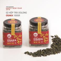 Bộ Trà Tết Olong OSAKA – The Kaffeine (Tặng túi giấy kraft Tết)