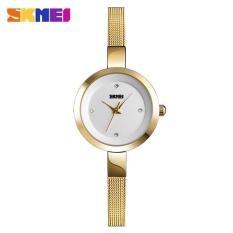 Đồng hồ thời trang nữ skmei sk13-90 kiểu dáng sang trọng hiện đại, size mini dây nhuyễn ôm tay, chịu nước 30M