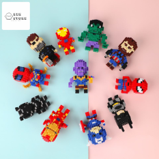 Lego linkgo đồ chơi 3D lắp ghép xếp hình nhân vật anh hùng dễ thương , quà tặng sinh nhật
