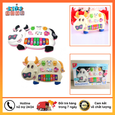 Đàn piano cho bé hình bò sữa