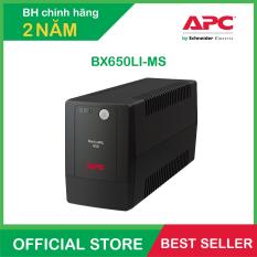 Bộ lưu điện APC: Back-UPS 650VA, 230V, AVR, Universal Sockets – BX650LI-MS