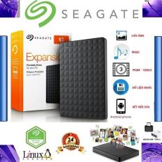 ổ cứng di động Seagate Expantion 500GB,320GB,250GB,1TB USB 3.0 BH 24 Tháng-Tặng túi chống sốc,đầu chuyển OTG Micro USB, Type-C dùng kết nối với SmartPhone(Androi Phone)