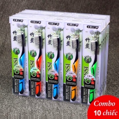 Combo 10 chiếc Bàn Chải Đánh Răng Làm Từ Than Hoạt Tính BOSSI Hàn Quốc – BOSSI 921 10 chiếc