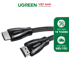 Cáp HDMI 2.1 48Gbps Ugreen HD140 Hỗ trợ phân giải 8K/60Hz | Sử dụng cho Xiaomi TV Box PS5 HUB USB | Truyền tải tín hiệu không suy hao, Vỏ hợp kim chống nhiễu tốt | Bảo Hành 1 đổi 1 18 Tháng | 40300 80401 80402 80403 80404 80405 50731 60633
