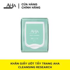 Khăn Giấy Ướt Tẩy Trang Cleansing Research Sheet Cleansing 125ml
