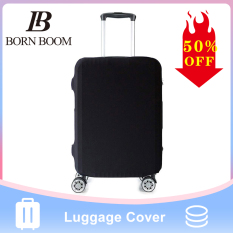 BornBoom Áo trùm vali du lịch Vải Bọc trùm Vali vải Stretchable Luggage Protector Elastic Travel Luggage Suitcase Protective Cover Anti-Scratch Suitcase Protector Bag Fits 18-28inches