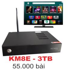 Đầu karaoke Acnos KM8E – HDD Nhạc 3TB – Điều khiển qua bài chờ online & offline bằng smartphone