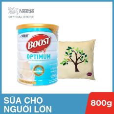 Sản phẩm dinh dưỡng y học Boost Optimum – Lon 800g, Tặng gối tựa lưng