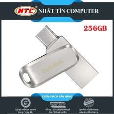 USB OTG Sandisk Ultra Dual Drive Luxe USB Type-C 3.1 256GB 150MB/s (Bạc) – Vỏ kim loại cao cấp – Nhất Tín Computer
