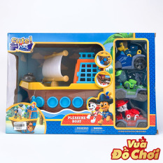 Đồ Chơi Thuyền Trở Chó và Xe Cứu Hộ