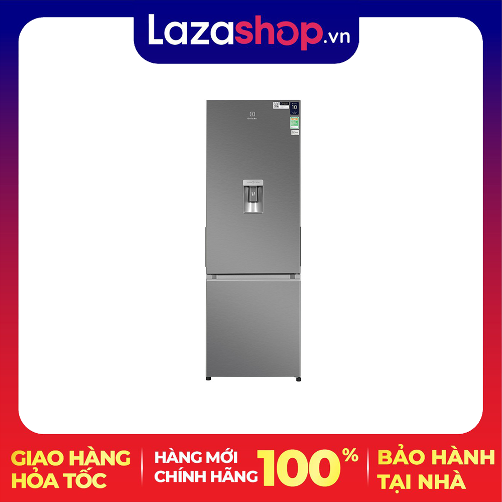 [Giao tại HCM] Tủ lạnh Electrolux Inverter 335 lít EBB3742K-A – Công nghệ làm lạnh EvenTemp – Tính năng khử mùi diệt khuẩn TasteGuard – Ngăn rau củ quả khép kín & lớn