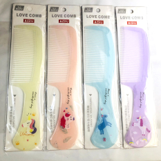 Bộ 04 chiếc Lược chải tóc hoạt hình dễ thương cầm tay dễ thương DTonline