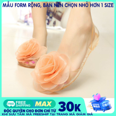 GIÀY NỮ CHEN-7 kiểu dáng BÚP BÊ, GIAY BUP BE chất liệu nhựa dẻo, có thể đi mưa chống thấm, nhiều màu nhiều size