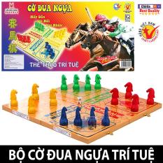 Bộ Cờ Đua Ngựa LIÊN HIỆP THÀNH – Cờ Cá Ngựa Bằng Nhựa Cao Cấp – Kích Thước 45 x 45 cm
