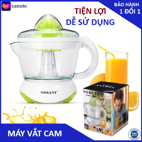 Máy Vắt Cam Tự Động Đa Năng Sokany thương hiệu NHẬT BẢN – Sản phẩm bán chạy năm 2020 ( Bảo hành 3 năm 1 đổi 1 trong 7 ngày )