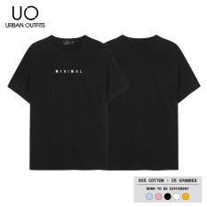 Áo Thun Tay Ngắn Nam Nữ Urban Outfits In Minimal ATR07 Dáng Unisex Cặp Đôi Cổ Tròn – Áo Phông Hàn Quốc Big Size 85kg Outfit Vải 100% Cotton 4 Chiều Cao Cấp Chính Hãng UO Rẻ Đẹp Nhiều Màu