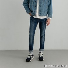 GIORDANO Quần Jeans Dài Nam Regular Taper Super Stretch Jeans 01111011