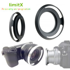 Ống kính thông hơi kim loại cho Leica D-LUX typ109 Panasonic DMC-LX100 lx100 Mark II Canon EOS M M2 m3 với ống kính EF-M 22mm F2 STM