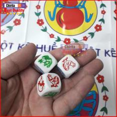 Bộ Bầu Cua Tôm Cá – Bộ Xúc Xắc Bằng Đá Chắc Chắn Loại Đặc Biệt – Chirita