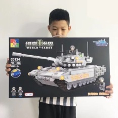 Đồ chơi xếp hình Lego xe tăng C0124