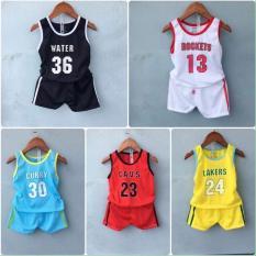 5 bộ ba lỗ số bé trai/bé gái 4-14kg