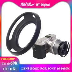 Lens Hood Kim Loại Cho Ống Kính Sony 16-50mm