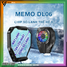 Quạt tản nhiệt điện thoại Memo DL06 làm mát nhanh cho điện thoại gaming game thủ mobile bản nâng cấp DL01