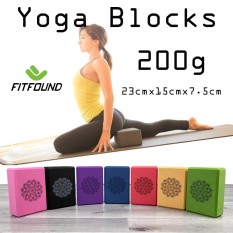 Gạch Tập Yoga Xốp Eva Nặng 200g In Hoa Mandala – Yoga Blocks FITFOUND
