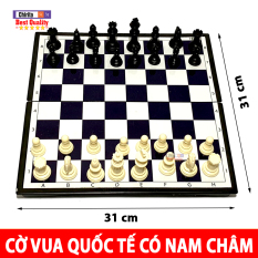 Bộ Cờ Vua Nam Châm LOẠI LỚN – Bàn Cờ Vua , Đồ Chơi Giáo Dục – Cờ Vua Quốc Tế – Kích Thước 31x31cm