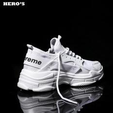 Giày sneaker nam trắng mới nhất 2019 GTT (Khuyến Mại 50%)