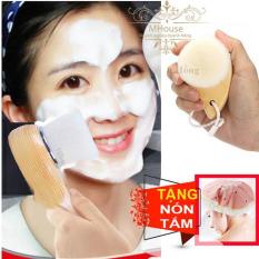 Mua 1 Cọ Tặng 1 Nón Tắm. Cọ rửa mặt sạch bụi bẩn lổ chân lông. Cọ đánh phấn trang điểm