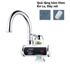 Máy nước nóng lạnh có vòi sen tắm loại gắn tường ( Tặng thêm phụ kiện)