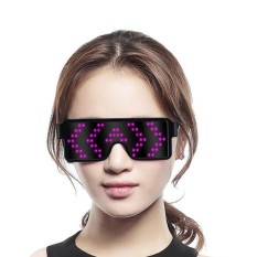 Mắt Kính Đèn LED DJ Phát Sáng 8 Chế Độ – Hoacon Eyewear