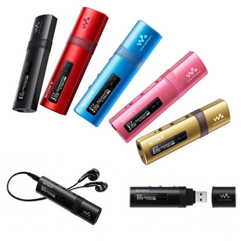 [HÀNG CHÍNH HÃNG] MÁY NGHE NHAC MP3 Walkman tích hợp USB NWZ-B183F | Dung lượng 4GB cho khoảng 900 bài...