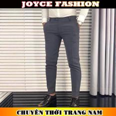 QUẦN TÂY ÂU NAM HÀN QUỐC DÁNG ÔM VẢI CO GIÃN KHÔNG NHĂN CAO CẤP, THIẾT KẾ ĐƠN GIẢN JOYCEFASHION – QTAJC01