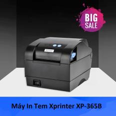Máy In Hóa Đơn, Máy In Mã Vạch, Máy in mã vạch Xprinter XP-365B Kết Nối USB,Khổ Giấy 20mm-80mm, Dễ Sử Dụng, Máy In Nhanh, In Tem Rõ Nét- BH 24 Tháng