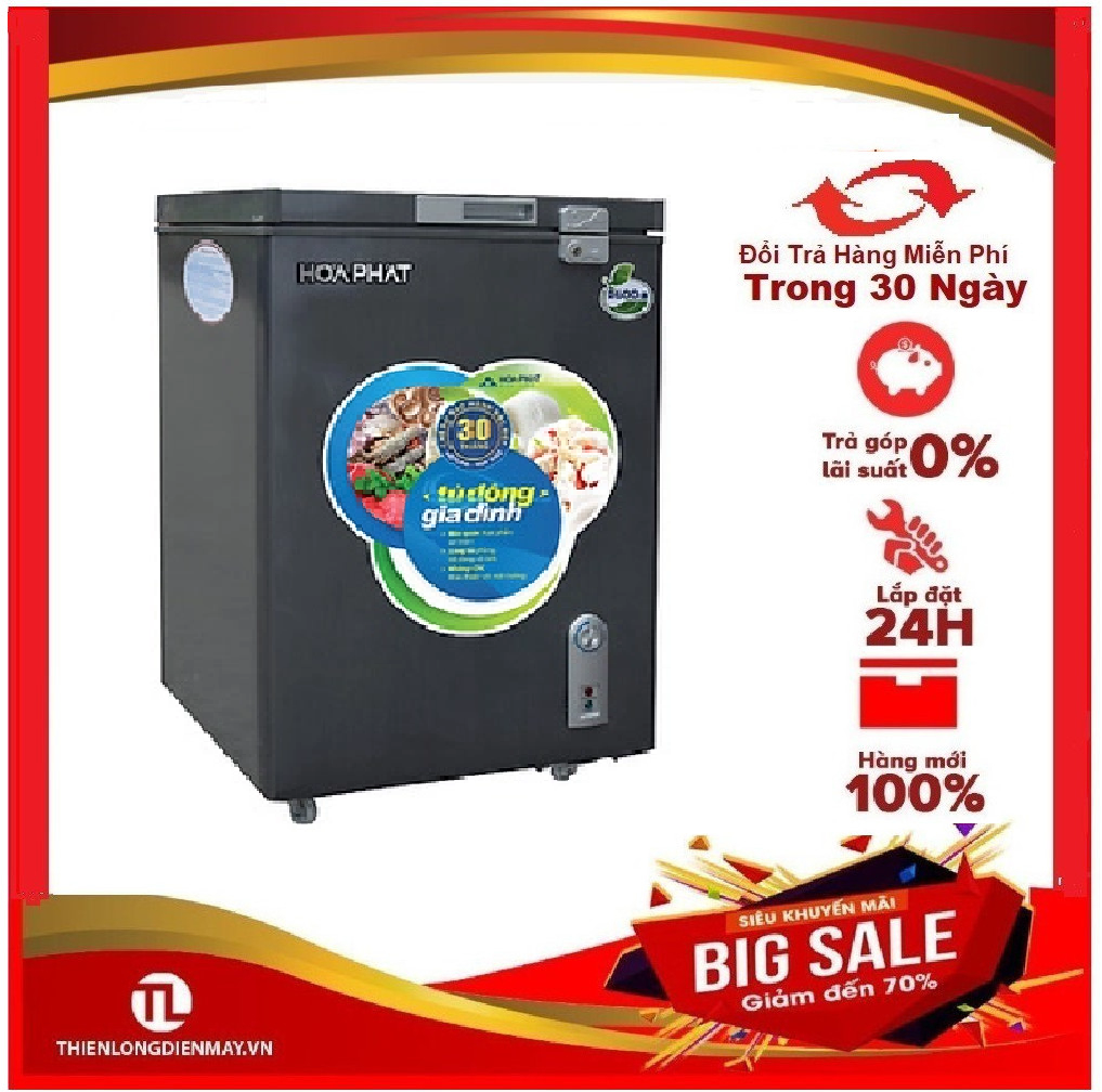 Tủ đông Hòa Phát FUNIKI HCF 106S1ÐSH DÀN ĐỒNG