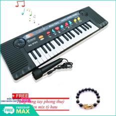 (Tặng kèm vòng tay tỳ hưu) Bộ đàn Organ 27 phím MQ-3700 có Micro dành cho trẻ em – Kmart