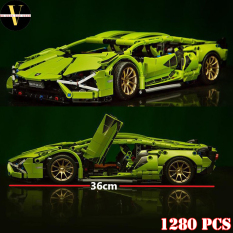 Tỉ Lệ 1:14 – Lắp Ghép Mô Hình Xe Lamborghini Technic,Lắp Ráp Mô Hình Xe ô tô Thể Thao, Đồ Chơi Xe Technic