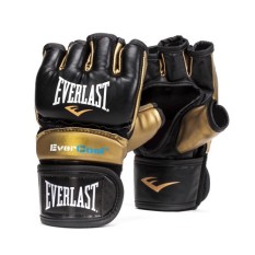 Găng tay MMA Everlast Everstrike Training – Black/Gold