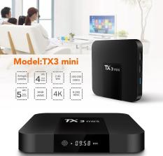 [Nhập ELJAN11 giảm 10%, tối đa 200k, đơn từ 99k]Andoid TV BOX TX3 Mini 2020 (TX3 mini – A) Wifi 2 băng tần 2.4/5GHZ Bluetooth 4.1 Ram 2GB – Bộ Nhớ Trong 16GB Androi TV 9.0 hỗ trợ tìm Kiếm Giọng Nói cấu hình mạnh mẽ trong tầm giá