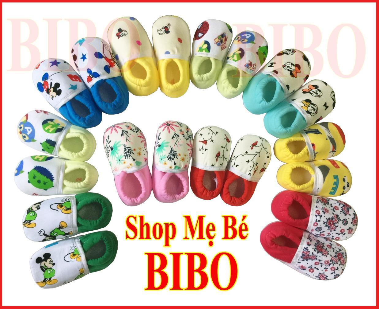 COMBO 5 ĐÔI GIÀY VẢI GIỮ ẤM CHÂN CHO BÉ