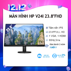 [Voucher Giảm 10% Đơn 500K] Màn hình máy tính LCD HP V24I 23.8″FHD 1920×1080/IPS/60HZ/5MS (Đen) – Hàng chính hãng new 100%