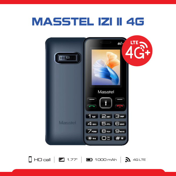 Điện thoại Masstel Izi 11 4G
