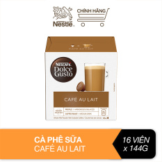 Cà phê sữa Nescafé® Dolce Gusto® – Café Au Lait hộp 144g (16 viên nén)