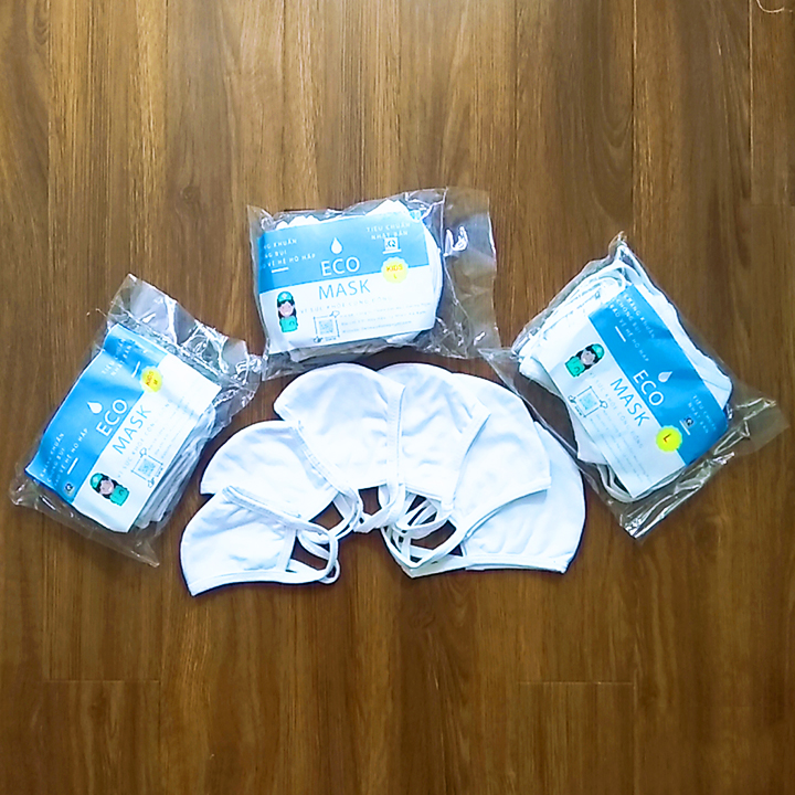 [HCM]Khẩu trang vải Eco chống bụi mịn xử lý bằng công nghệ Nhật Bản bảo vệ đường hô hấp BBShine...