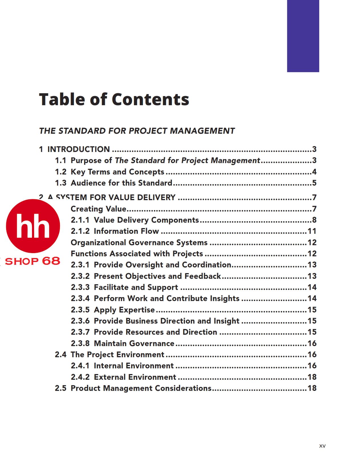 A Guide to the Project Management Body of Knowledge (PMBOK® Guide) – 7th and The Standard for Project Management