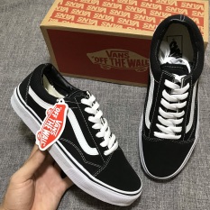 Giày Vans-Old Skool Đen Full Box Full Size Nam Nữ Bảo Hành 12 Tháng Đi Không Vừa Được Đổi Size